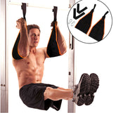 Fitness Hanging Ab Straps for Pull-Up Leg Raises (Pair)