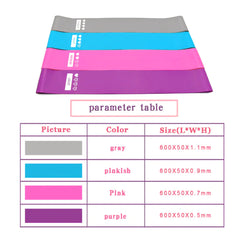 Anti-Slip Latex Resistance Bands for Yoga and Fitness