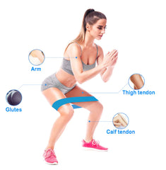 Anti-Slip Latex Resistance Bands for Yoga and Fitness